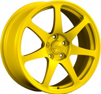 Кованый диск Slik Classic L-722 7.5x17  (Candy ярко-желтый (Candy YELLOW))
