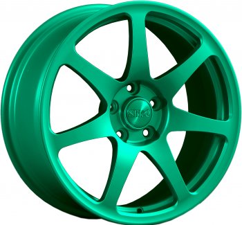 Кованый диск Slik Classic L-722 7.5x17  (Candy изумрудно-зеленый (Candy Green))