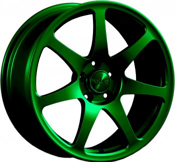 Кованый диск Slik Classic L-722 7.5x17  (Зеленый (GREEEN))