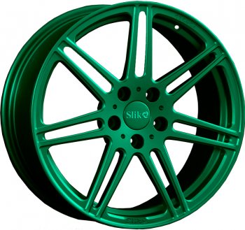 Кованый диск Slik PREMIUM L-724 7.5x17  (Candy изумрудно-зеленый (Candy Green))