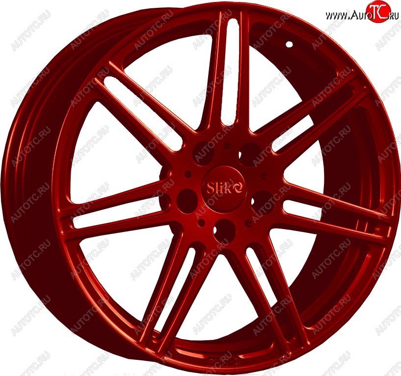 20 749 р. Кованый диск Slik PREMIUM L-724 7.5x17   (Candy красный (Candy RED))  с доставкой в г. Керчь