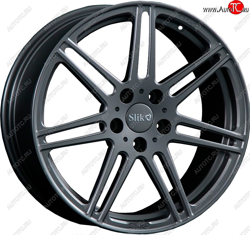 20 749 р. Кованый диск Slik PREMIUM L-724 7.5x17   (Графит глянцевый (GM))  с доставкой в г. Керчь