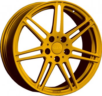 Кованый диск Slik PREMIUM L-724 7.5x17  (Ярко желтый RAL1021 (YELLOW))