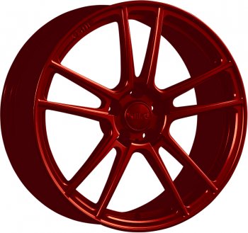 Кованый диск Slik PREMIUM L-727 7.5x17  (Candy красный (Candy RED))
