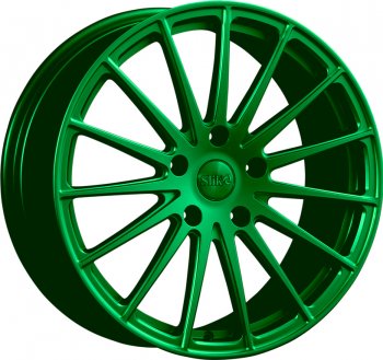 Кованый диск Slik PREMIUM L-729 7.5x17  (Зеленый (GREEEN))