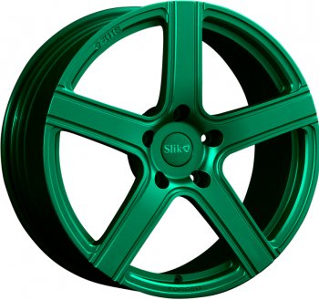 Кованый диск Slik PREMIUM L-730 7.5x17  (Candy изумрудно-зеленый (Candy Green))