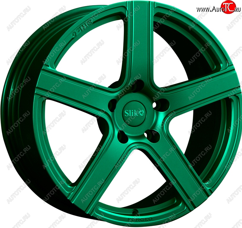 25 999 р. Кованый диск Slik PREMIUM L-730 7.5x17   (Candy изумрудно-зеленый (Candy Green))  с доставкой в г. Керчь