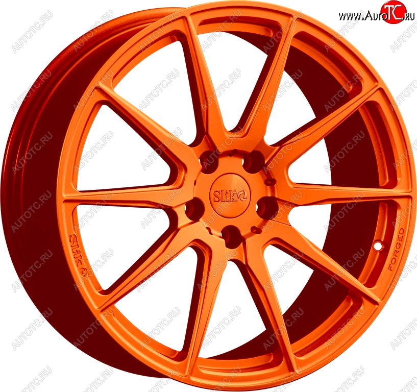25 999 р. Кованый диск Slik PREMIUM L-732 7.5x17   (Ярко оранжевый (ORANGE))  с доставкой в г. Керчь