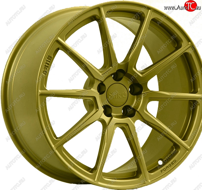 34 999 р. Кованый диск Slik PREMIUM L-752 9.0x17 Honda Spirior дорестайлинг (2009-2011) 5x114.3xDIA64.1xET55.0 (Золотой (G))