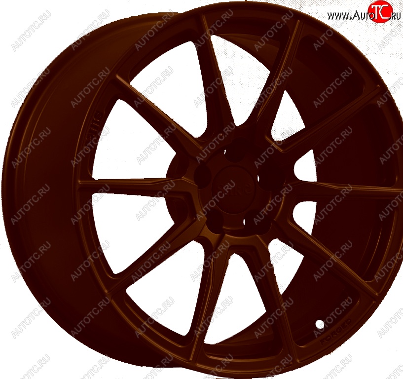 34 999 р. Кованый диск Slik PREMIUM L-752 9.0x17   (Коньячная бронза матовый (MBRZCGN))  с доставкой в г. Керчь