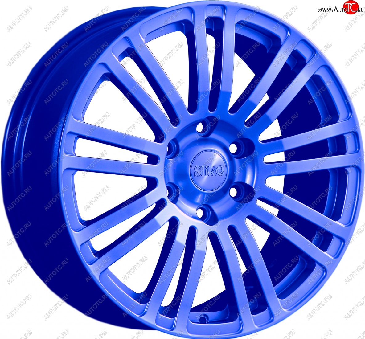 22 299 р. Кованый диск Slik Classic L-802 8.0x18   (Синий (BLUE))  с доставкой в г. Керчь