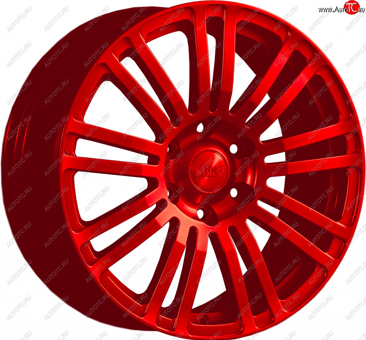 22 299 р. Кованый диск Slik Classic L-802 8.0x18   (Красный (RED))  с доставкой в г. Керчь