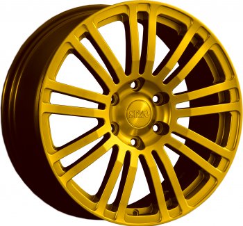 Кованый диск Slik Classic L-802 8.5x18  (Ярко желтый RAL1021 (YELLOW))