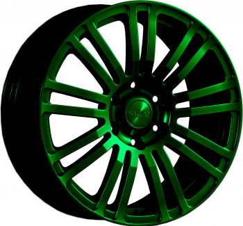 Кованый диск Slik Classic L-802 8.5x18  (Зеленый (GREEEN))