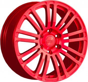 Кованый диск Slik Classic L-802 8.5x18  (RAL 3026 ярко алый (3026))