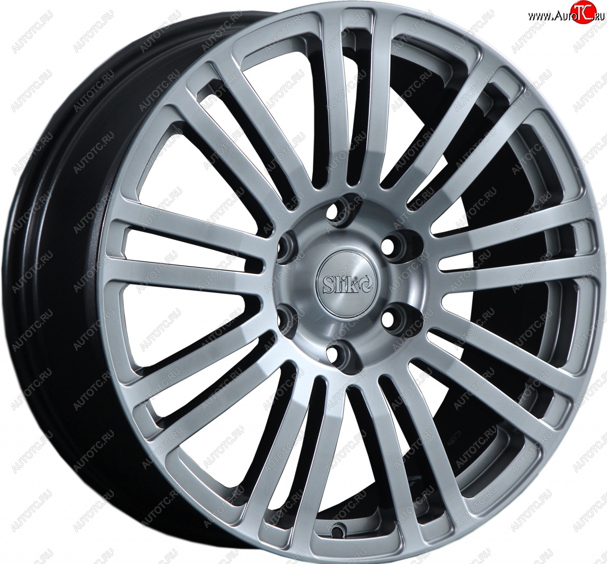 22 299 р. Кованый диск Slik Classic L-802 8.5x18   (Графит глянцевый (GM))  с доставкой в г. Керчь