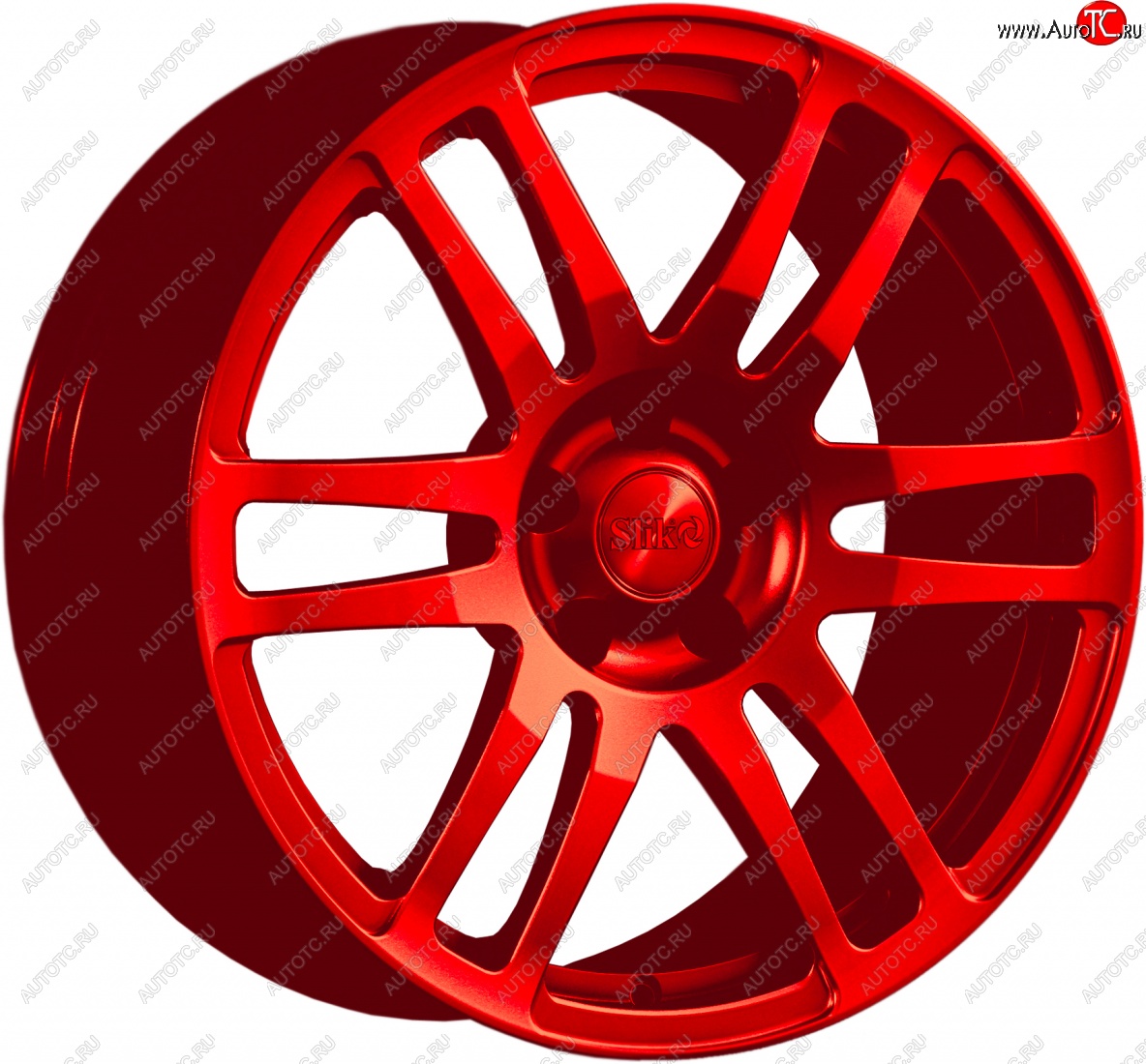 22 299 р. Кованый диск Slik Classic L-803 8.5x18   (Красный (RED))  с доставкой в г. Керчь