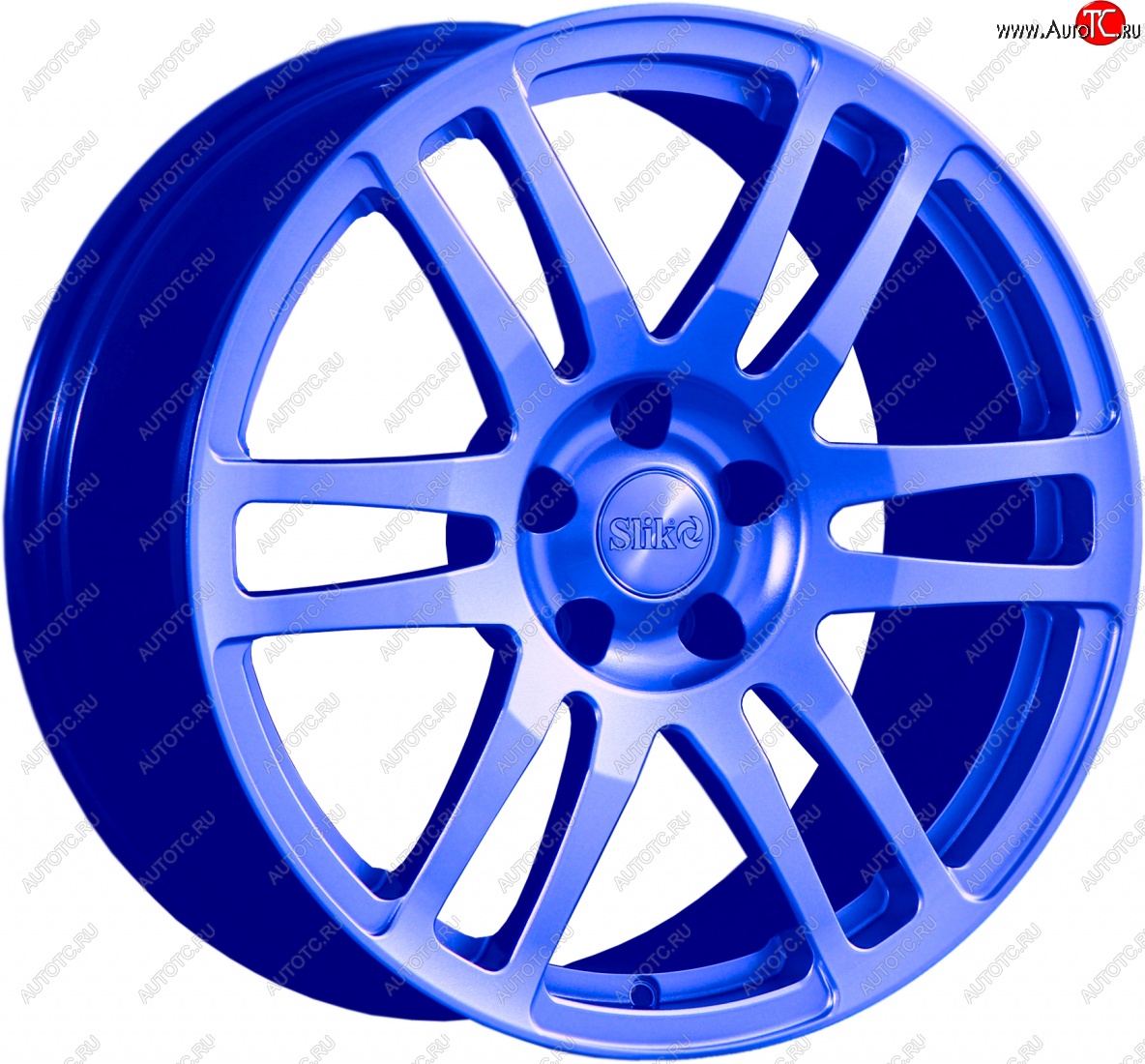 22 299 р. Кованый диск Slik Classic L-803 8.5x18   (Синий (BLUE))  с доставкой в г. Керчь