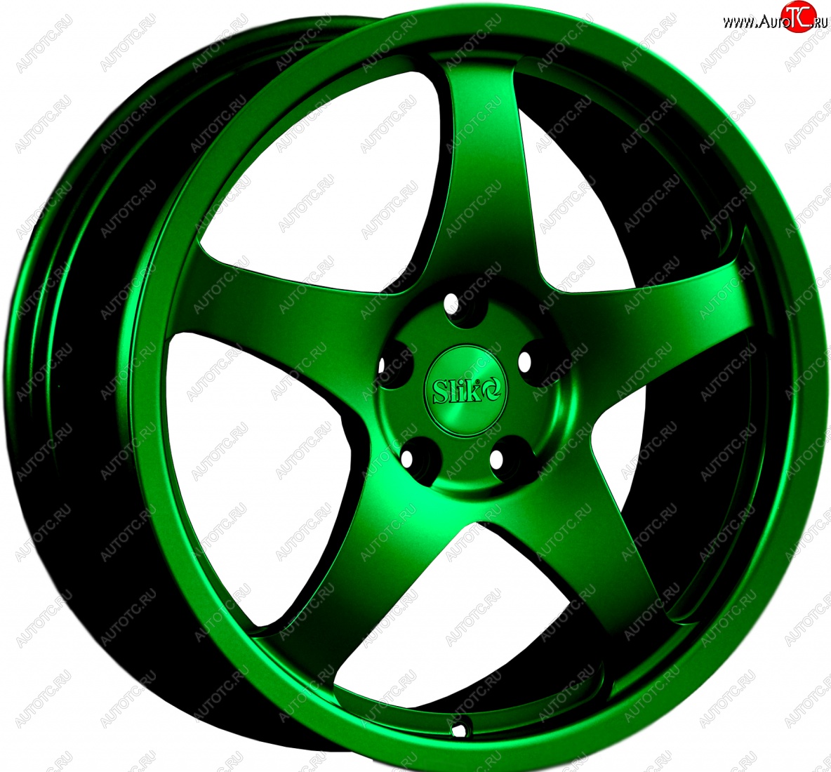 22 299 р. Кованый диск Slik Classic L-806 8.0x18   (Зеленый (GREEEN))  с доставкой в г. Керчь