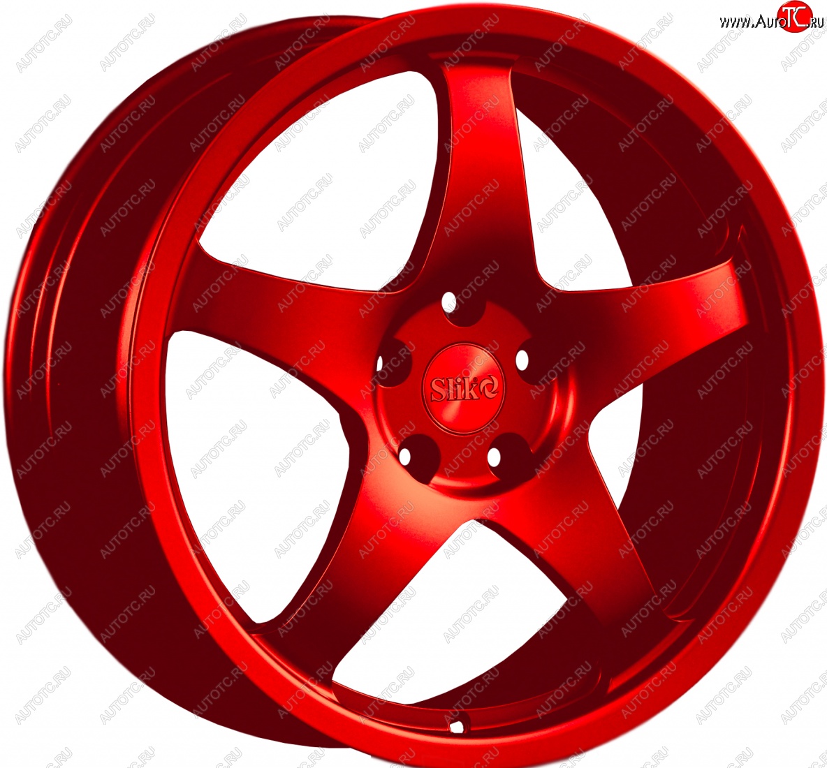 22 299 р. Кованый диск Slik Classic L-806 8.0x18   (Красный (RED))  с доставкой в г. Керчь