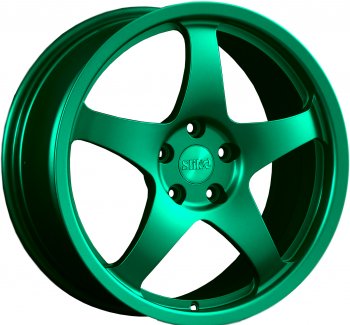 Кованый диск Slik Classic L-806 8.5x18  (Candy изумрудно-зеленый (Candy Green))