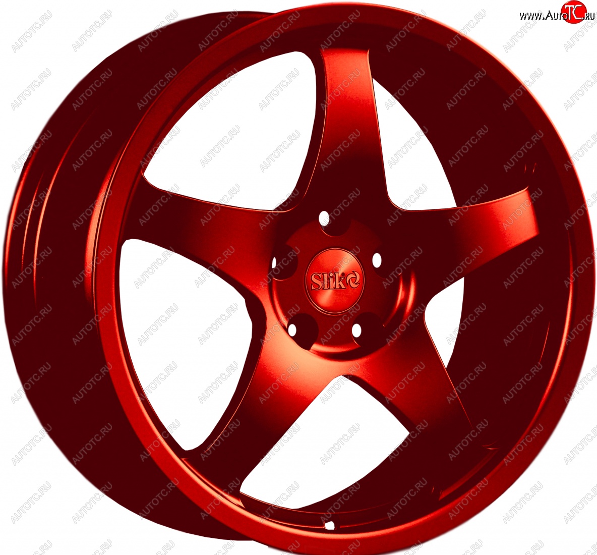 22 299 р. Кованый диск Slik Classic L-806 8.5x18   (Candy алый)  с доставкой в г. Керчь