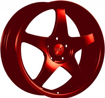 Кованый диск Slik Classic L-806 8.5x18  (Candy красный (Candy RED))