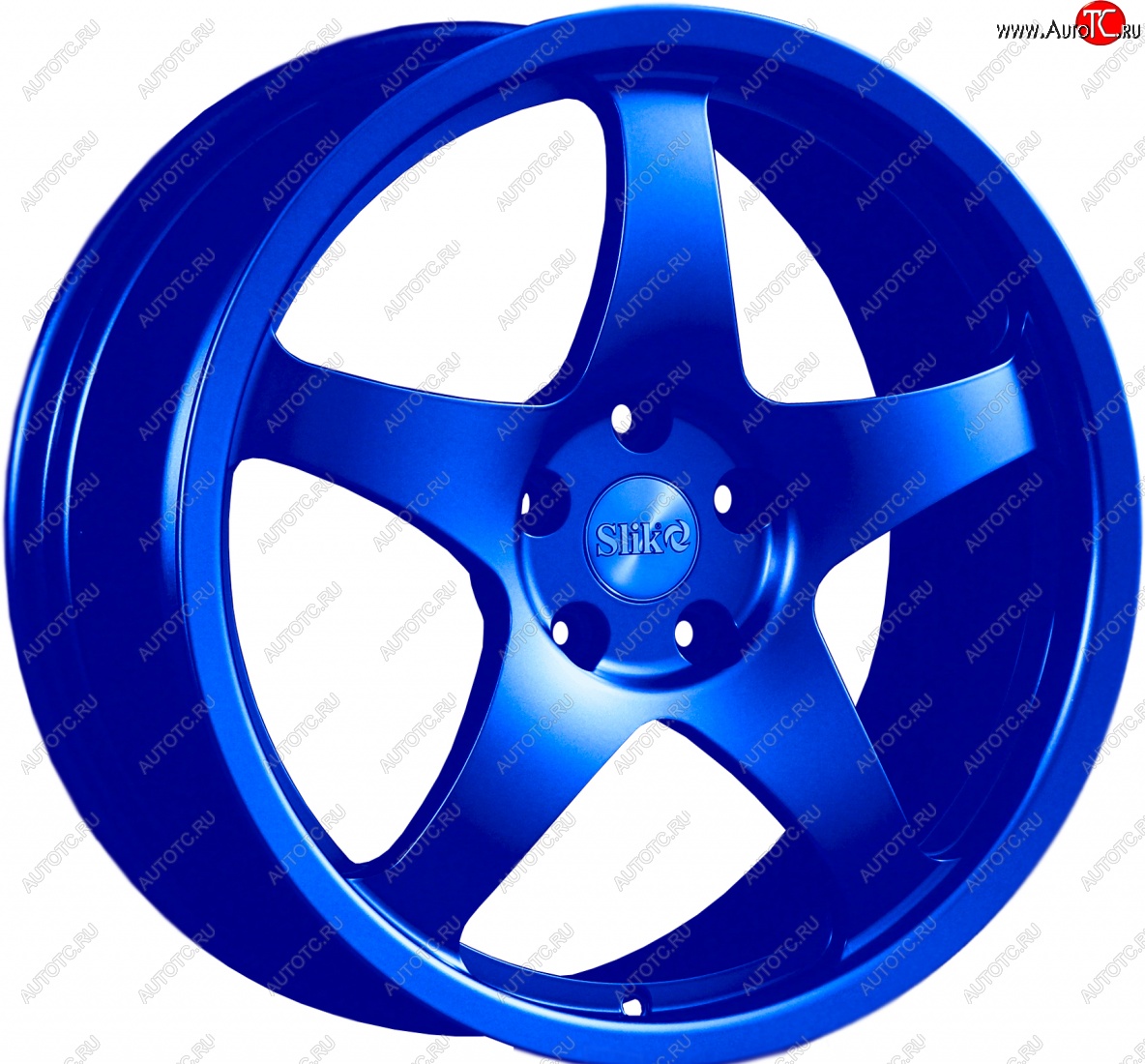 22 299 р. Кованый диск Slik Classic L-806 8.5x18   (Candy синий (Candy BLUE))  с доставкой в г. Керчь