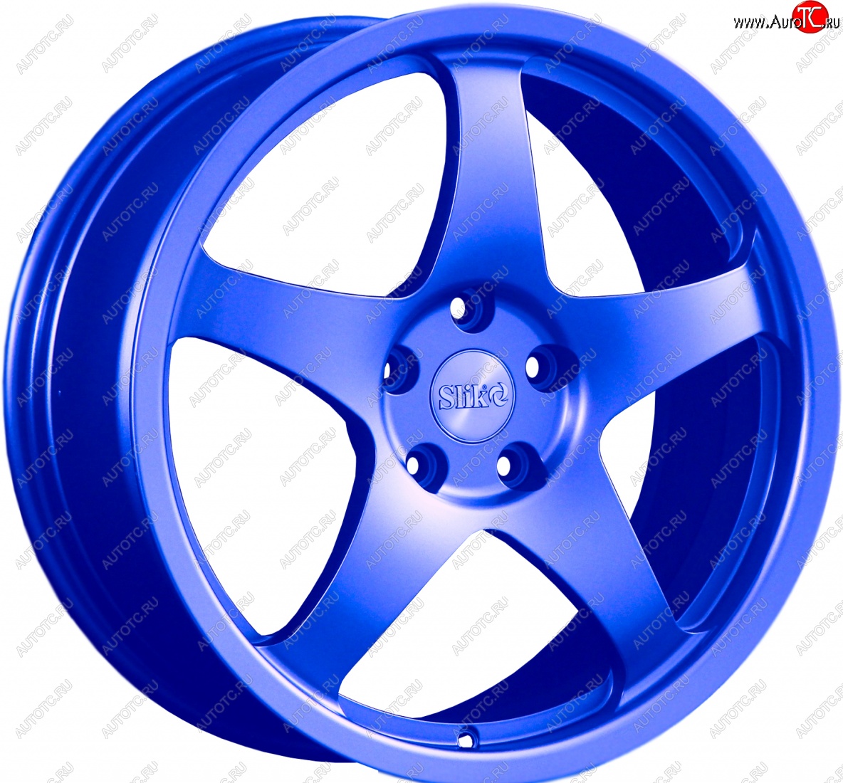 22 299 р. Кованый диск Slik Classic L-806 8.5x18   (Синий (BLUE))  с доставкой в г. Керчь