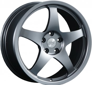 Кованый диск Slik Classic L-806 8.5x18  (Графит глянцевый (GM))
