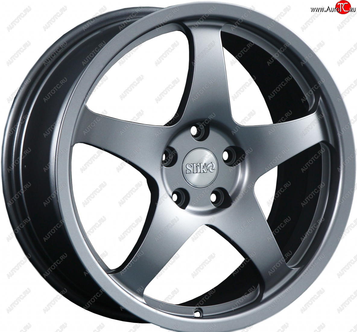 22 299 р. Кованый диск Slik Classic L-806 8.5x18   (Графит глянцевый (GM))  с доставкой в г. Керчь