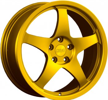 Кованый диск Slik Classic L-806 8.5x18  (Ярко желтый RAL1021 (YELLOW))