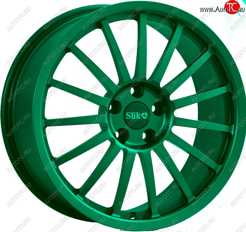 22 299 р. Кованый диск Slik Classic L-808 8.0x18   (Candy изумрудно-зеленый (Candy Green))  с доставкой в г. Керчь