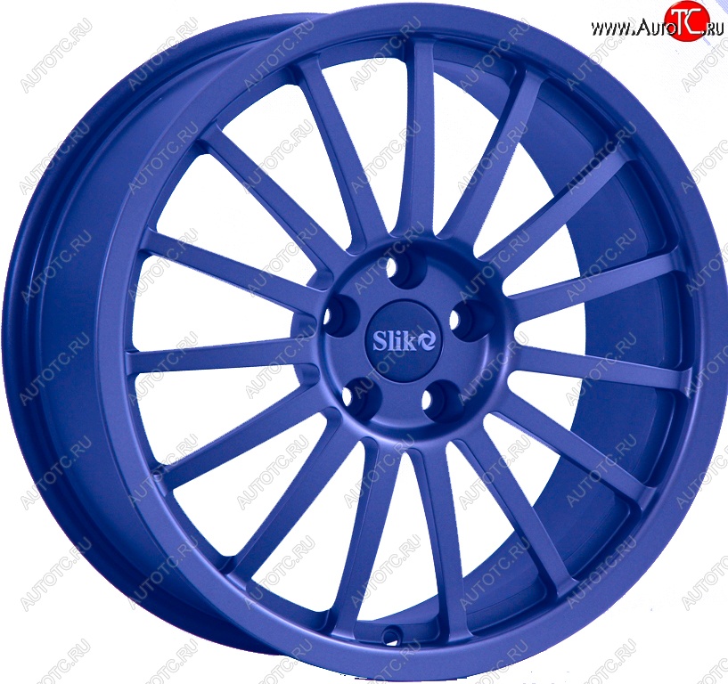 22 299 р. Кованый диск Slik Classic L-808 8.0x18   (Синий (BLUE))  с доставкой в г. Керчь