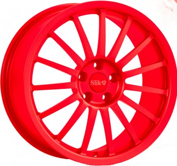 Кованый диск Slik Classic L-808 8.5x18  (RAL 3026 ярко алый (3026))
