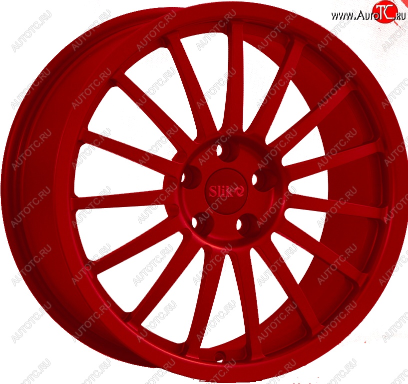 22 299 р. Кованый диск Slik Classic L-808 8.5x18   (Красный (RED))  с доставкой в г. Керчь