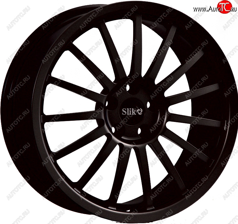 22 299 р. Кованый диск Slik Classic L-808 8.5x18   (Черный глянцевый (BK))  с доставкой в г. Керчь