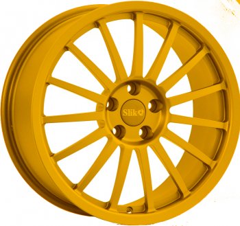 Кованый диск Slik Classic L-808 8.5x18  (Ярко желтый RAL1021 (YELLOW))