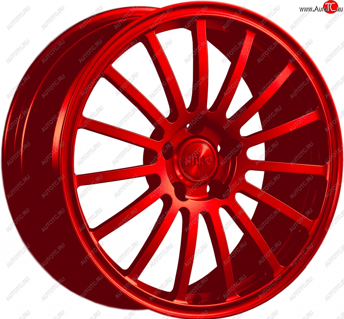 28 099 р. Кованый диск Slik Classic L-810 8.0x18   (Красный (RED))  с доставкой в г. Керчь