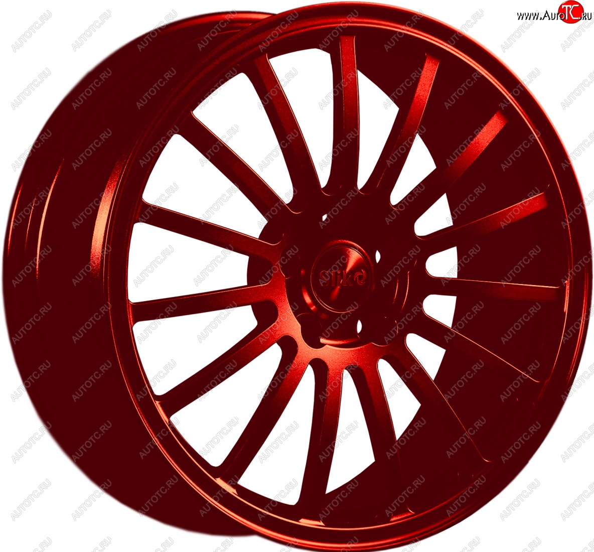 28 099 р. Кованый диск Slik Classic L-810 8.0x18   (Candy красный (Candy RED))  с доставкой в г. Керчь