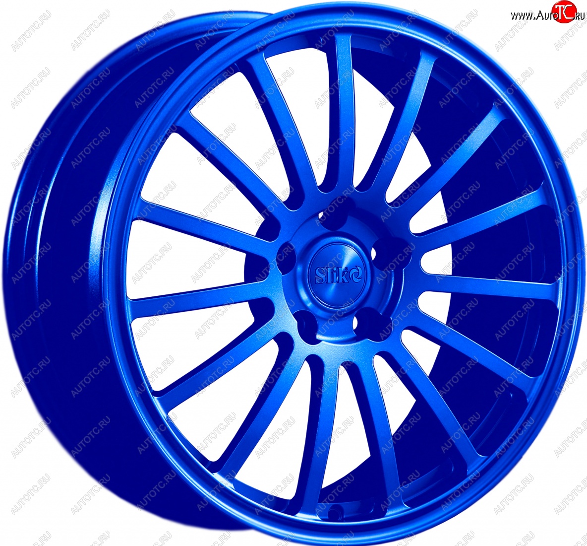 28 099 р. Кованый диск Slik Classic L-810 8.0x18   (Candy синий (Candy BLUE))  с доставкой в г. Керчь