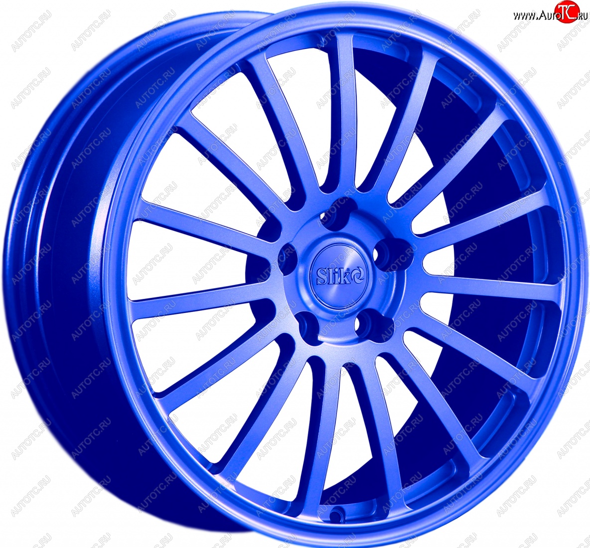 28 099 р. Кованый диск Slik Classic L-810 8.0x18   (Синий (BLUE))  с доставкой в г. Керчь