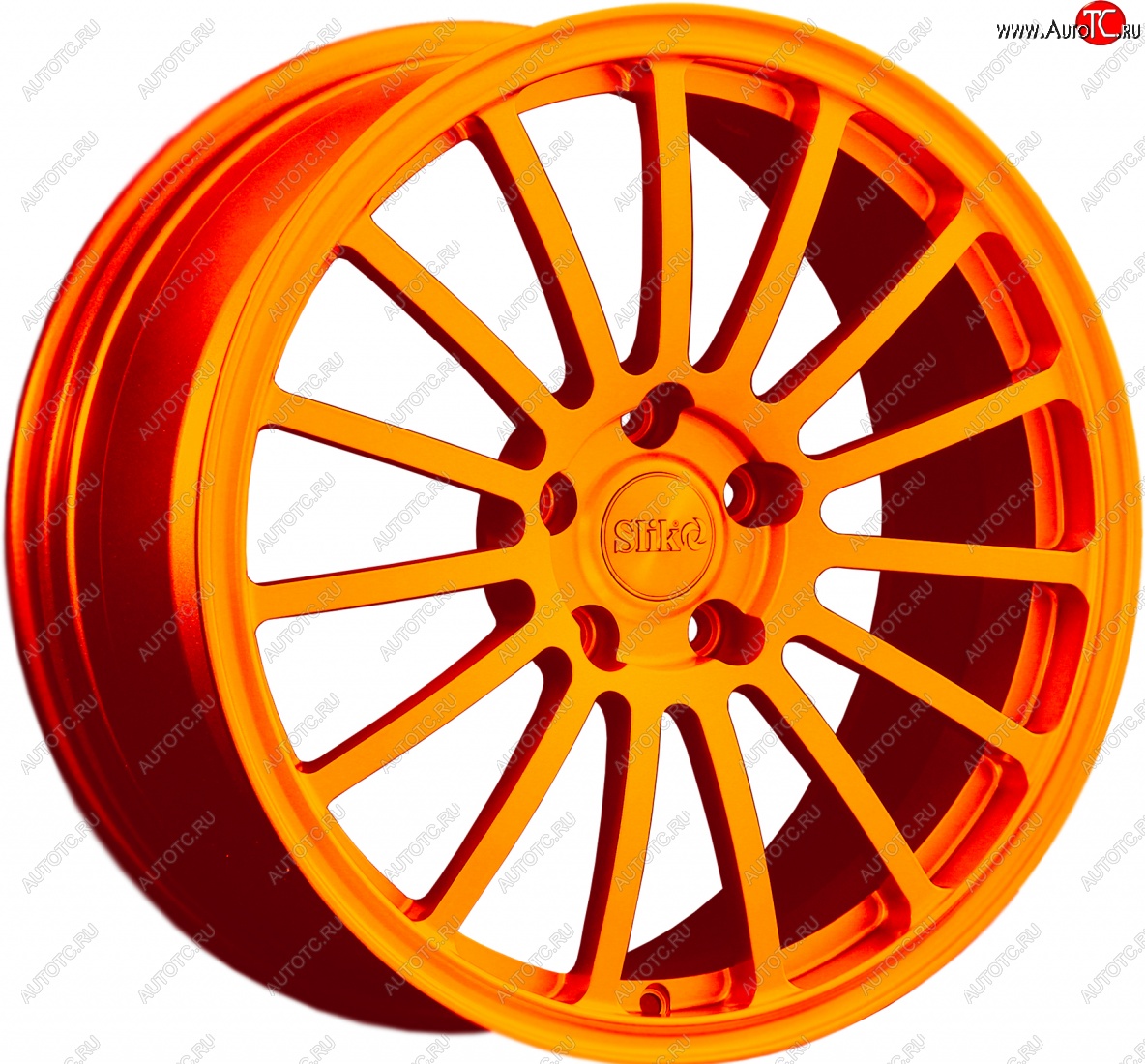 28 099 р. Кованый диск Slik Classic L-810 8.0x18   (Ярко оранжевый (ORANGE))  с доставкой в г. Керчь
