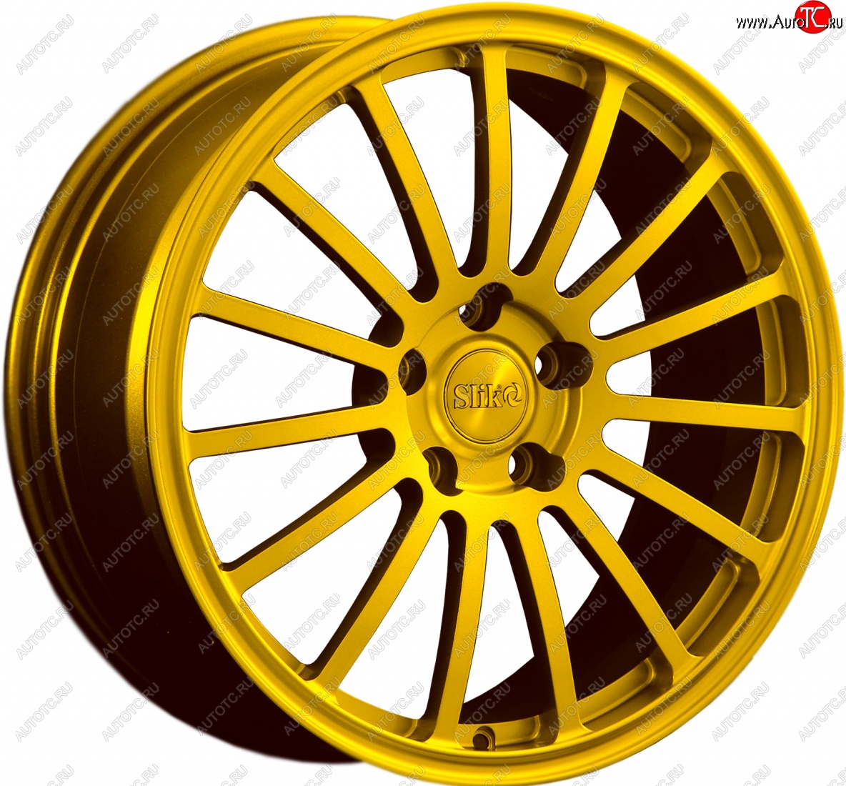 28 099 р. Кованый диск Slik Classic L-810 8.0x18   (Ярко желтый RAL1021 (YELLOW))  с доставкой в г. Керчь