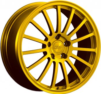 Кованый диск Slik Classic L-810 8.5x18  (Ярко желтый RAL1021 (YELLOW))