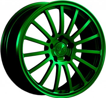 Кованый диск Slik Classic L-810 8.5x18  (Зеленый (GREEEN))
