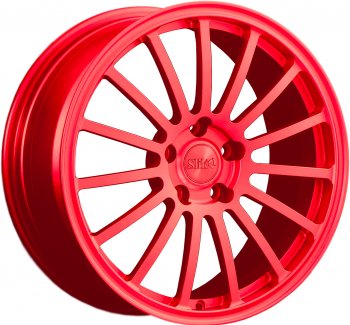 Кованый диск Slik Classic L-810 8.5x18  (RAL 3026 ярко алый (3026))