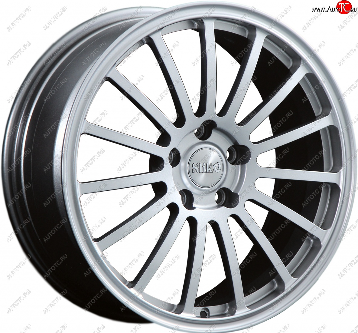 27 399 р. Кованый диск Slik Classic L-810 8.5x18 Ford Edge U387 рестайлинг (2011-2015) 5x114.3xDIA63.4xET40.0 (Серебристый светлый (S16))