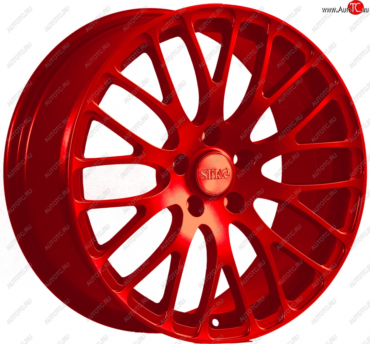 22 299 р. Кованый диск Slik Classic L-813 8.0x18   (Красный (RED))  с доставкой в г. Керчь