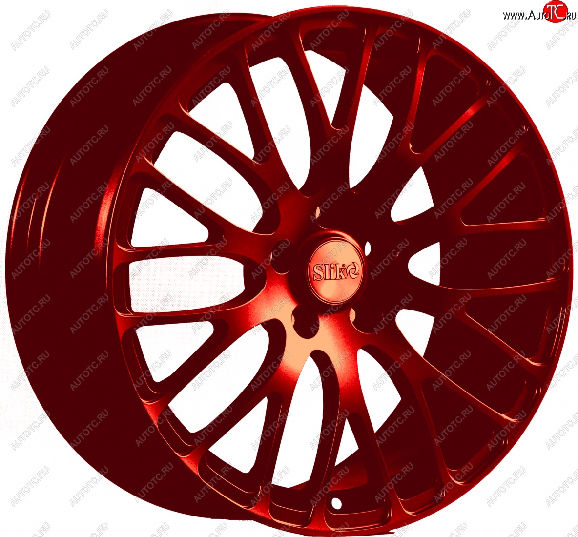 22 299 р. Кованый диск Slik Classic L-813 8.0x18   (Candy красный (Candy RED))  с доставкой в г. Керчь